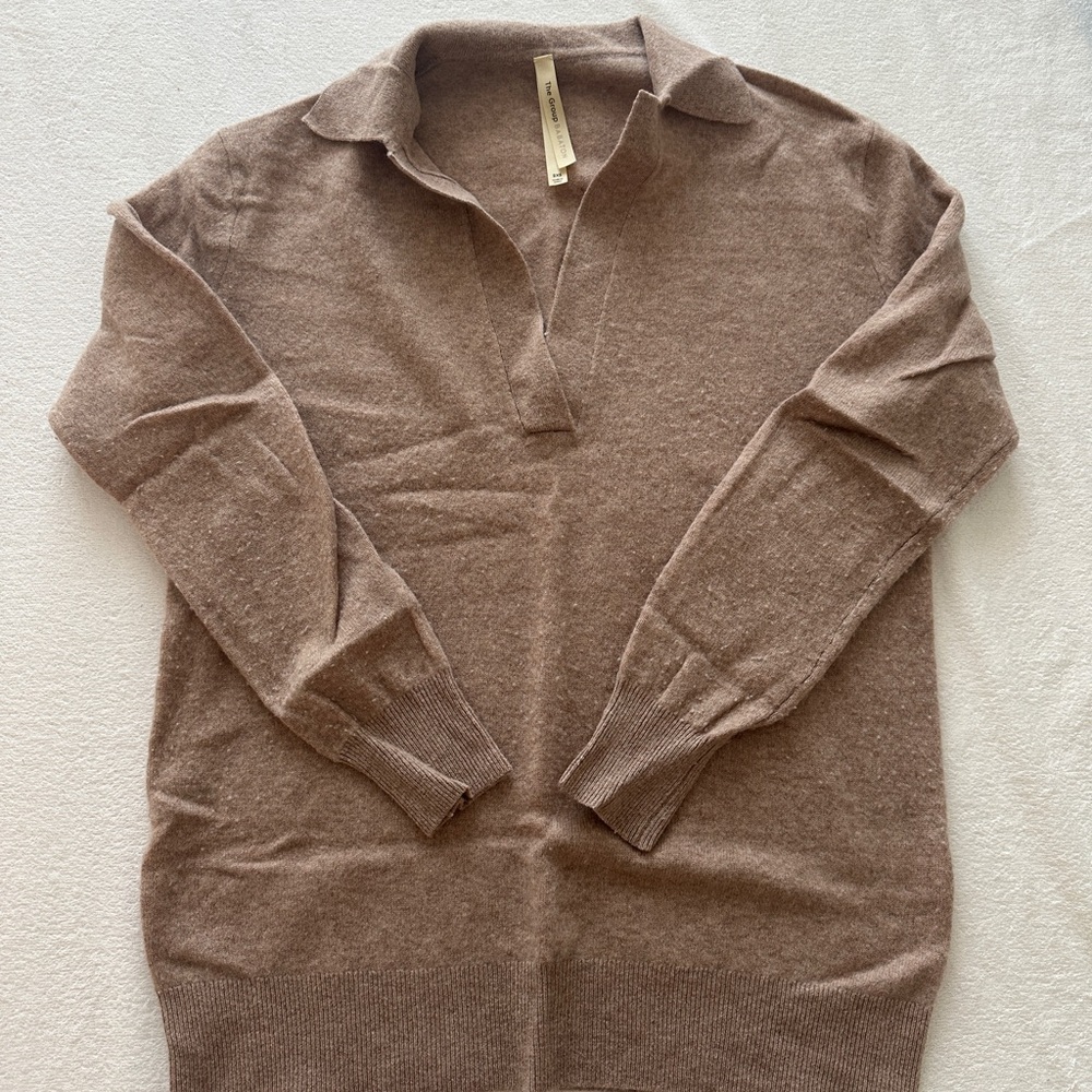 Merino Wool Brown Sweater